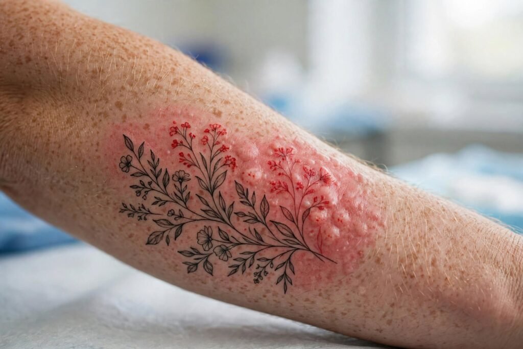 Allergic Reaction to Tattoo Ink — Causes & Aftercare