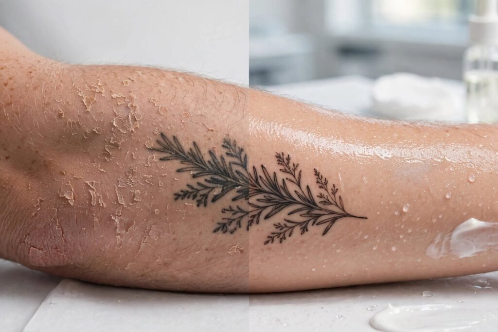 Does Skin Hydration Affect How Well a Tattoo Heals