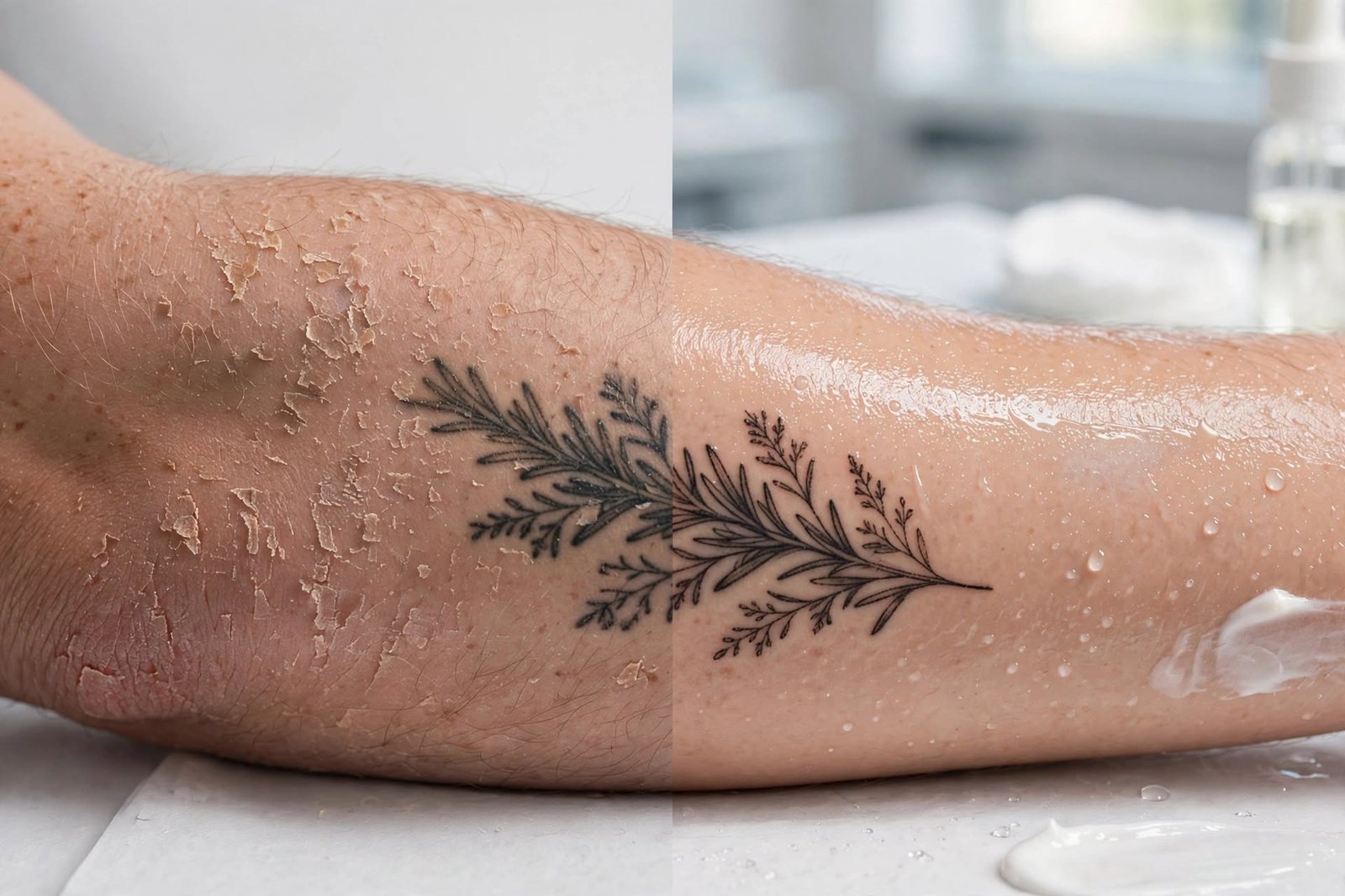 Does Skin Hydration Affect How Well a Tattoo Heals