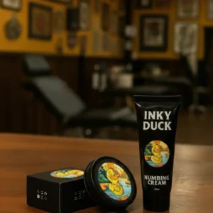 Inky Duck Comfort + Aftercare Bundle — Numbing Cream & Tattoo Balm Set