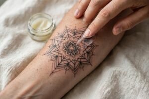 Geometric Tattoo Aftercare Tips for Clean, Crisp Lines
