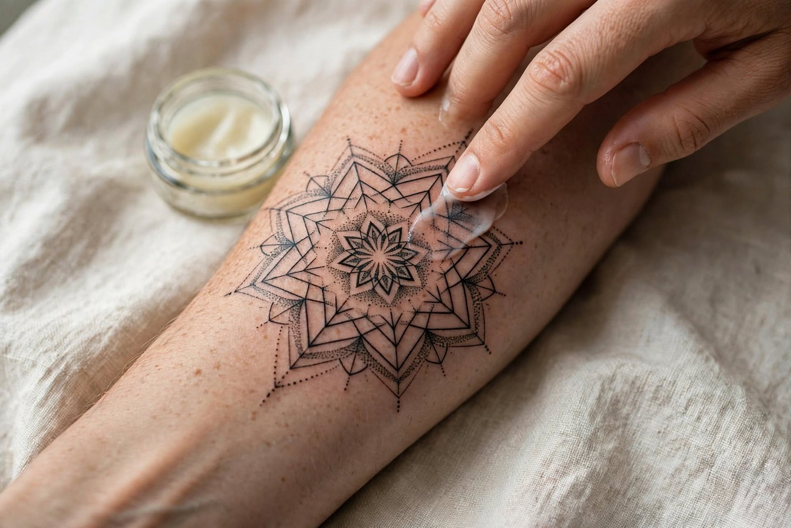 Geometric Tattoo Aftercare Tips for Clean, Crisp Lines
