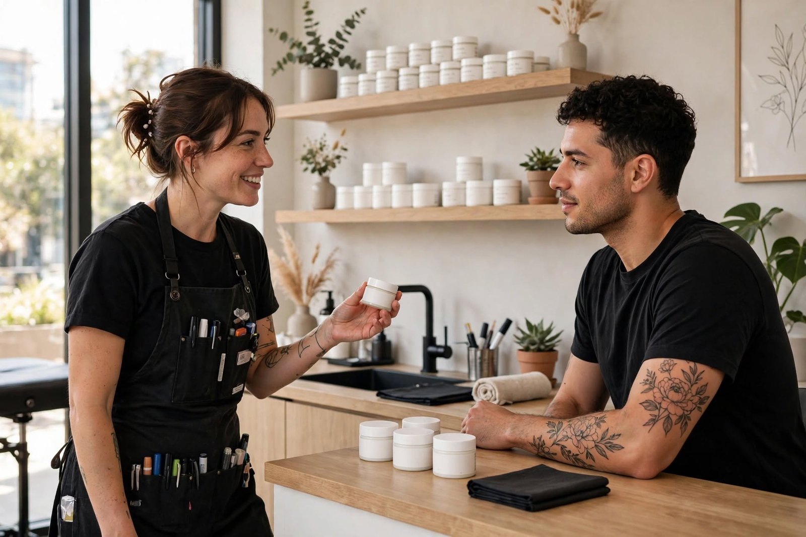 How Recommending Aftercare Boosts Tattoo Studio Revenue