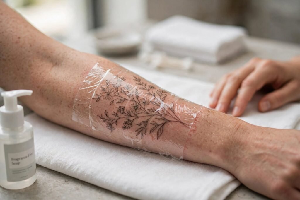 How to Care for a New Tattoo in the First 24 Hours