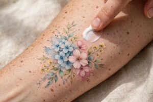 Watercolor Tattoo Aftercare — Why These Fade Faster & How to Prevent It
