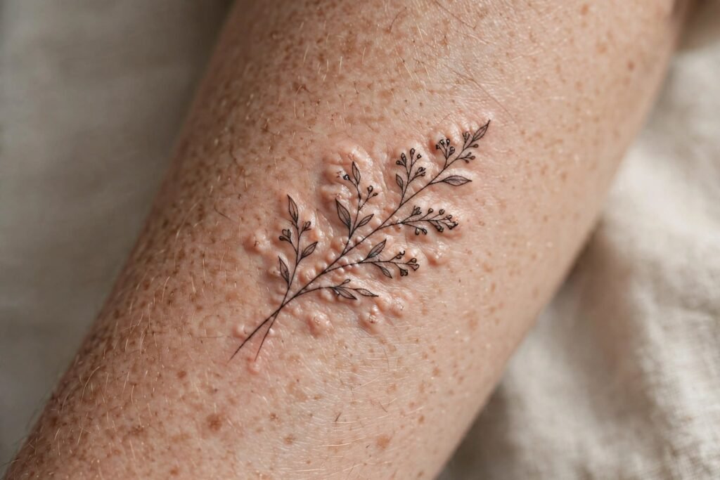 Why Is My Tattoo Raised & Bumpy After Healing