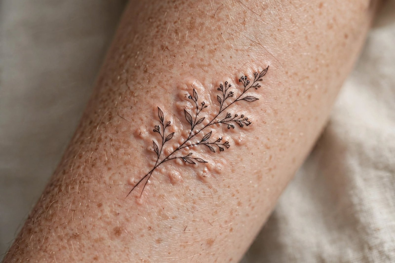 Why Is My Tattoo Raised & Bumpy After Healing